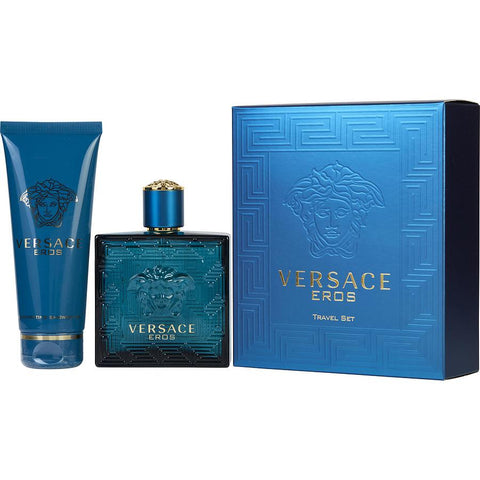 Eros by Versace for Men 3.4 oz EDT 2pc Gift Set