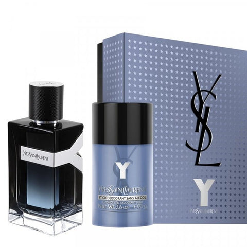 Y by Yves Saint Laurent for Men 3.4 oz EDP 2pc Gift Set