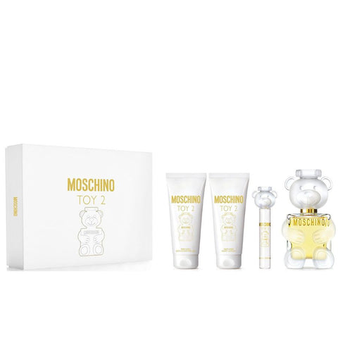 Toy 2 by Moschino for Women 3.4 oz EDP 4pc Gift Set