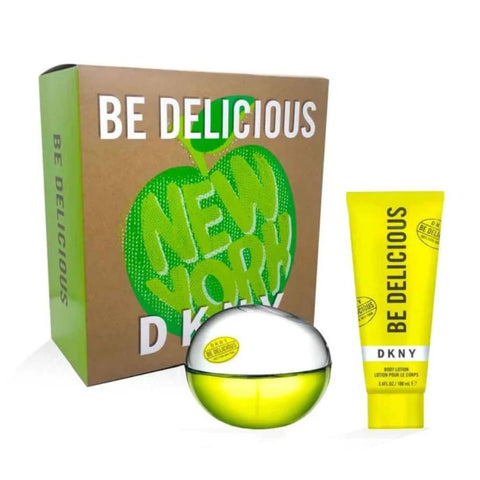 DKNY Be Delicious by Donna Karan for Women 3.4 oz EDP 2pc Gift Set